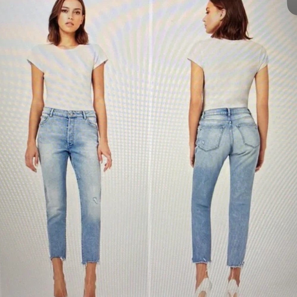 DL1961 Bella Vintage Slim Cropped‎ Jean, Size 26, EUC